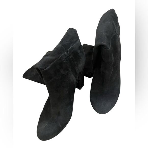 Sam Edelman Caprice Suede Boots | Round Toe | Women’s Size 10M | Black Knee-High - Picture 8 of 15